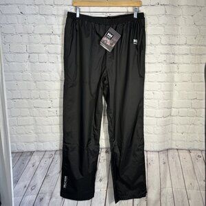 NEW Helly Hansen Manchester Waterproof Rain Pants 70427 XL  990 Black